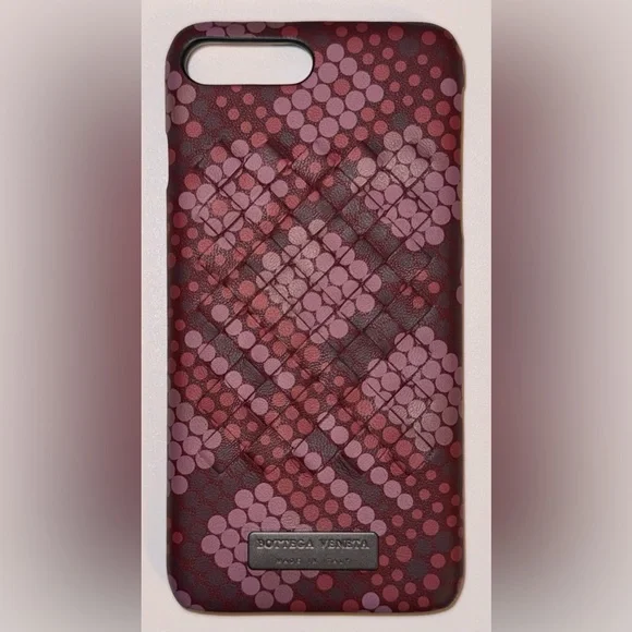 NEW BOTTEGA VENETA INTRECCIATO IPHONE 7S PLUS & 8S PLUS PHONE CASE NIB W/Dustbag - Picture 3 of 14